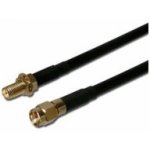 Koaxiální WLAN Antenní prodlužovací SMA male reverse - SMA female reverse ,10m – Zboží Živě