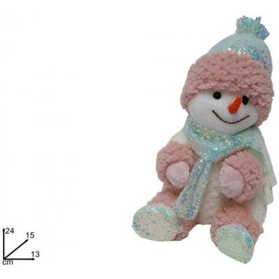 PROHOME Sněhulák sedící 24cm – Hledejceny.cz