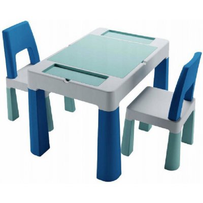 Tega TEGGI TI-011-173 MULTIFUN set stoleček + židlička 1+2 tyrkysová/námořnická modrá/šedá – Zbozi.Blesk.cz
