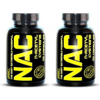 Best Nutrition 1 + 1: NAC N-acetylcysteinu 100 kapslí + 100 kapslí