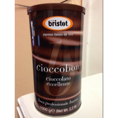 Bristot Cioccobon horká čokoláda 1 kg – Zboží Mobilmania