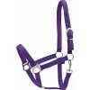 Ohlávky a vodítka pro koně HorseGuard Ohlávka se stříbrným kováním Nylon purple