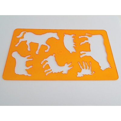 Koh-i-noor Šablona 749054 zvířata I.ZEL 6064 – Zboží Dáma