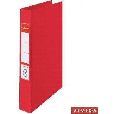 Esselte Standard Vivida kroužkový pořadač 4 kroužky A4 4,2 cm červený – Zboží Mobilmania