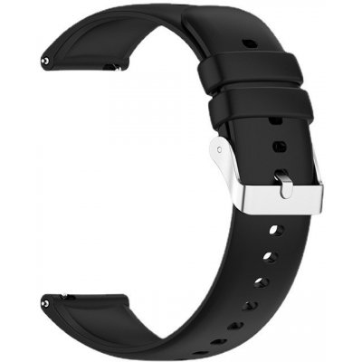SmartFit Silikonový černý 20 mm 230237 – Zboží Živě