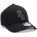 New Era 9FORTY MLB Team Outline Chicago White Sox Black / Rose Pink