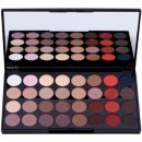 Makeup Revolution Flawless Matte 2 paleta očních stínů se zrcátkem 32 Ultra Professional Eyeshadows 20 g