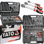 YATO Gola sada 1/2", 3/8" a 1/4", 128 ks YT-38872 – Sleviste.cz