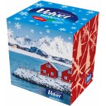 Velvet Winter papírové kapesníčky v krabičce 3-vrstvé 60 ks – Zboží Dáma