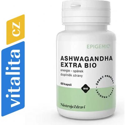 Epigemic Ashwaganda Extra BIO 60 kapslí – Hledejceny.cz