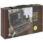 Mac Toys Velký dřevěný kreativní kufřík – Zboží Dáma