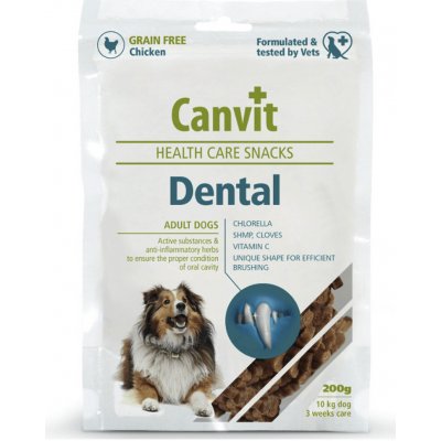 Canvit Dental Snacks 200 g – Zboží Mobilmania