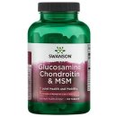 Swanson Glukosamin Chondroitin i MSM 120 tablet