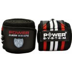 Power System Bandáže na lokty 1pár - Elbow Wraps PS 3600 Šedé – Hledejceny.cz