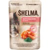 Kapsička pro kočky Shelma Cat losos se spirulinou 85 g