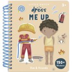 Little Dutch Kniha se samolepkami Jim & Friends Obleč mě – Hledejceny.cz