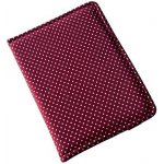 Obal na knihu Puntíky na bordó UNI-M1098 – Zboží Dáma