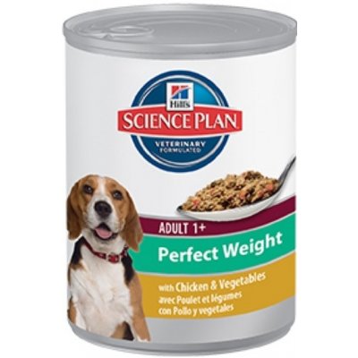 Hill’s Science Plan Adult Perfect Weight with Chicken and Vegetables 363 g – Hledejceny.cz