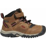 Keen Ridge Flex Mid Wp Children bison/red carpet – Zbozi.Blesk.cz