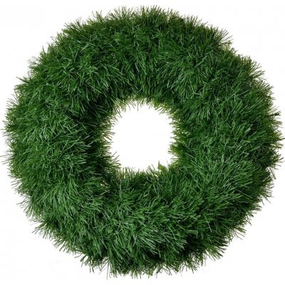 Clayre & Eef Zelený plastový vánoční věnec - Ø 45*10 cm – Hledejceny.cz