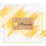 Dřevěné jmenovky - Cor - 90 x 50 mm, Gabon – Zboží Mobilmania