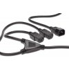 Napájecí kabel Digitus Napájecí kabel Rozbočovací, C14 - C13 2x, M / F, 1,7m, H05VV-F3G 1.0qmm / 0.75qmm, bl - AK-440400-017-S