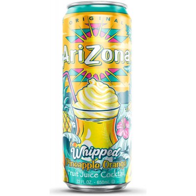AriZona Whipped Pineapple Orange 650ml – Hledejceny.cz