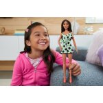 Barbie Modelka 200 limetkové šaty s puntíky – Zboží Dáma