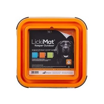 LickiMat Keeper Outdoor pro lízací podložky oranžový