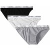 Calvin Klein 3PACK dámské kalhotky vícebarevné QD3588E999