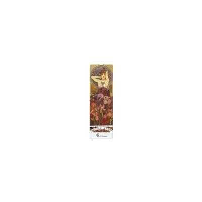 Papírová záložka - Polette - Alfons Mucha – Hledejceny.cz