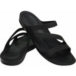 Crocs Swiftwater Sandal W black/black černá – Zboží Mobilmania