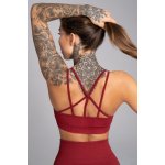Gym Glamour Seamless Bordo Vínová – Zboží Dáma