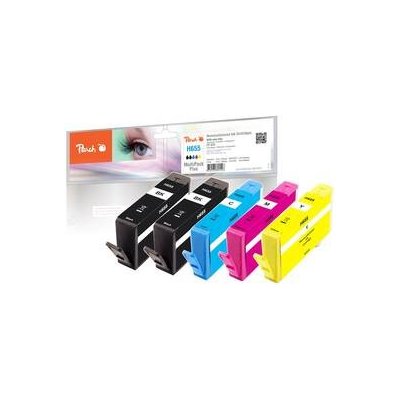 Peach HP No 655 MultiPack Plus, InkLevel, 2x19, 3x12 ml. – Hledejceny.cz