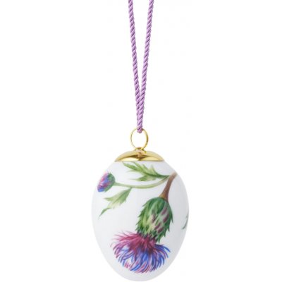 Royal Copenhagen Porcelánová velikonoční ozdoba 2026 Large Thistle, bílá barva, porcelán – Hledejceny.cz