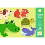 Djeco duo Zvířátka 20 dílků – Hledejceny.cz