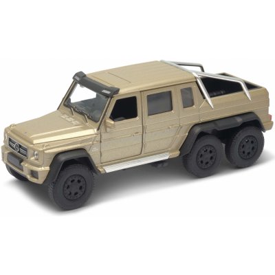 Welly Mercedes-Benz G63 AMG 6x6 model metalická 1:34 – Zboží Mobilmania