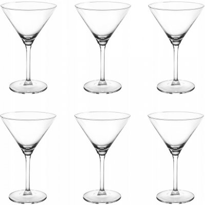 Altom Design Sklenice na martini Diamond čiré 6 x 260 ml