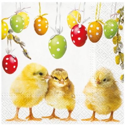 MFP 2010818 ubrousek P velikonoce TL339000 33x33cm – Zboží Dáma