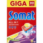 Somat All in 1 Lemon & Lime tablety do myčky 90 ks – Zboží Dáma