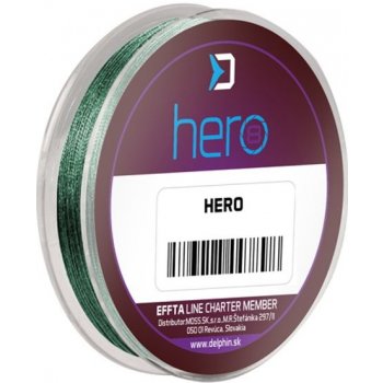 Delphin Šňůra Hero 8 zelená 10m 0,40mm 26,4kg