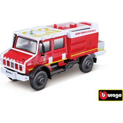 Bburago Emergency Mercedes Benz Unimog U5000 1:50 – Zbozi.Blesk.cz