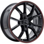 Racing Line B5253 7x17 5x105 ET40 black red Line – Hledejceny.cz