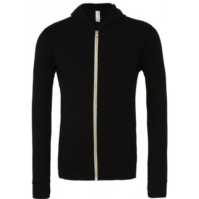 Bella Triblend Full-Zip Lightweight černá