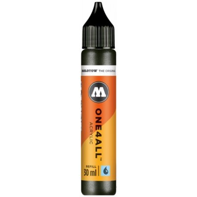 Molotow One4All akrylový inkoust 30 ml metallic black – Hledejceny.cz