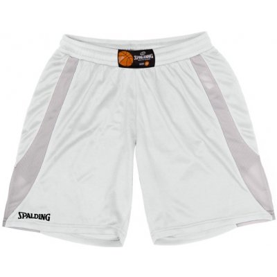 Spalding šortky Jam Shorts Women 40221005-whitesilvergrey – Hledejceny.cz