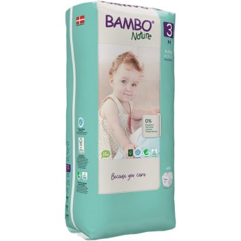 Bambo Nature 3 M 4-8 kg 52 ks