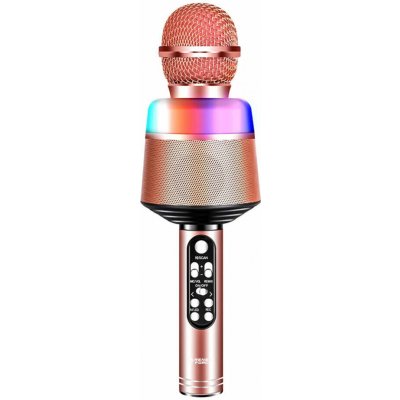 MG Sing Pro Bluetooth karaoke mikrofon s reproduktorem růžový – Sleviste.cz