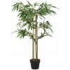 Květina Umělý bambus 380 listů 80 cm zelený - Default Title