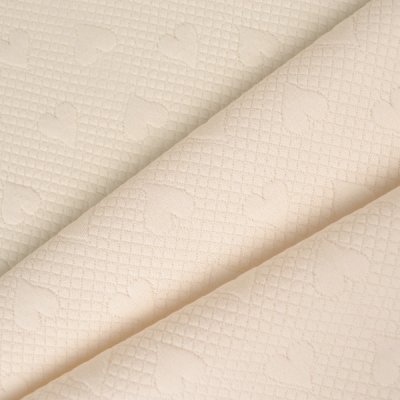 Takoy Pletenina / žakár srdce ivory – Zboží Dáma